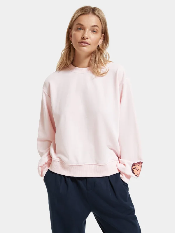 Crewneck sweatshirt Hoodie Dress Longline Feminine