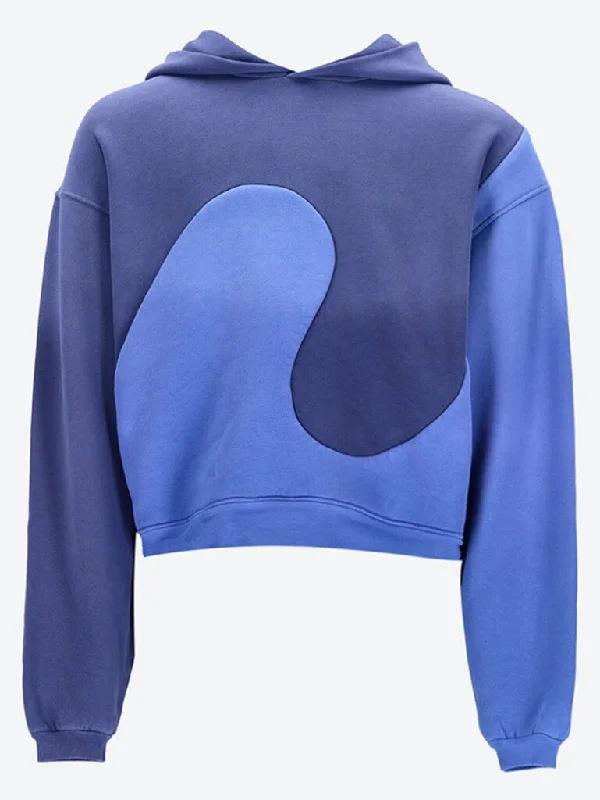 Classic swirl hoodie knit Hoodie with Logo Branding Identity