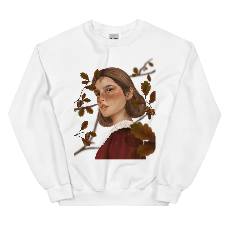 GRACEFUL ELEGANCE Women's Sweatshirt Hoodie with Strings Custom Fit Adjustable