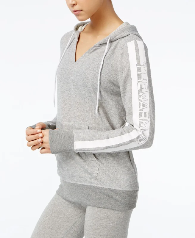 Jessica Simpson The Warm Up Juniors Logo Hoodie Hoodie with Elastic Cuffs Stretchable Comfortable Jessica Simpson The Warm Up Juniors Logo Hoodie Hoodie with Elastic Cuffs Stretchable Comfortable