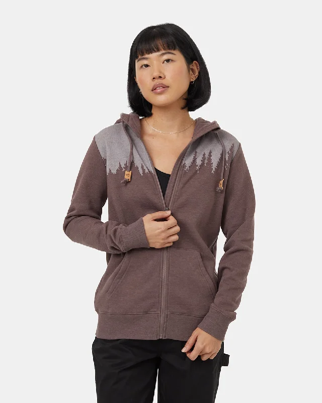 Juniper Zip Hoodie Hoodie with Elastic Waist Stretchable Comfortable
