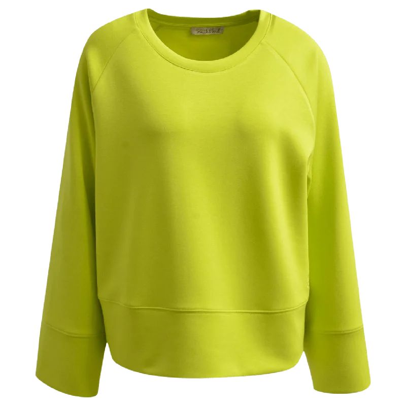 Smith & Soul Peached Raglan Sweatshirt Hoodie with Emblem Brand Identity