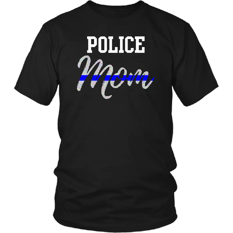 Thin Blue Line Police Mom Shirts and Hoodies Hoodie with Hem Raw Edge Edgy Unfinished Thin Blue Line Police Mom Shirts and Hoodies Hoodie with Hem Raw Edge Edgy Unfinished