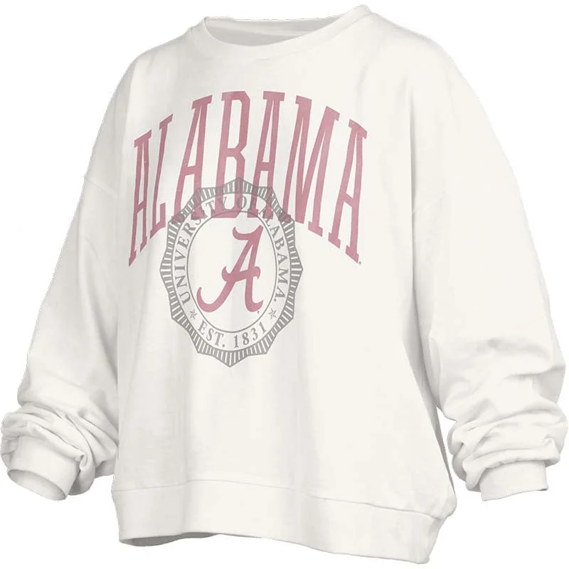 Alabama Lawrence Jan Crewneck Sweatshirt Hoodie with Lace Feminine Delicate