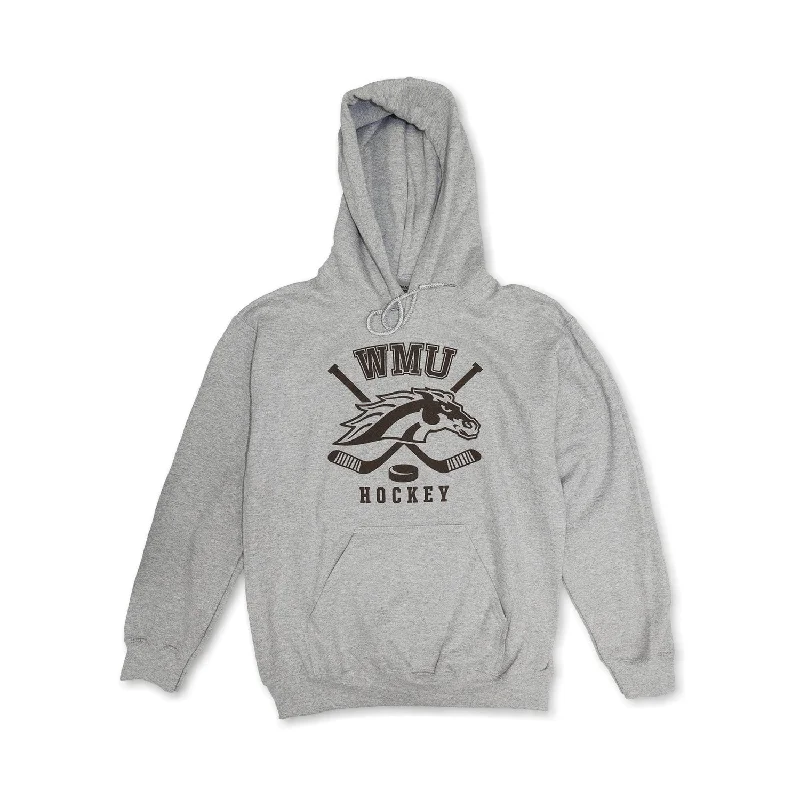 WMU Hockey Hoodie Hoodie with Lace Feminine Delicate